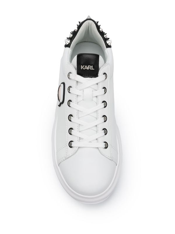 KARL LAGERFELD KAPRI SPIKE WHITE
