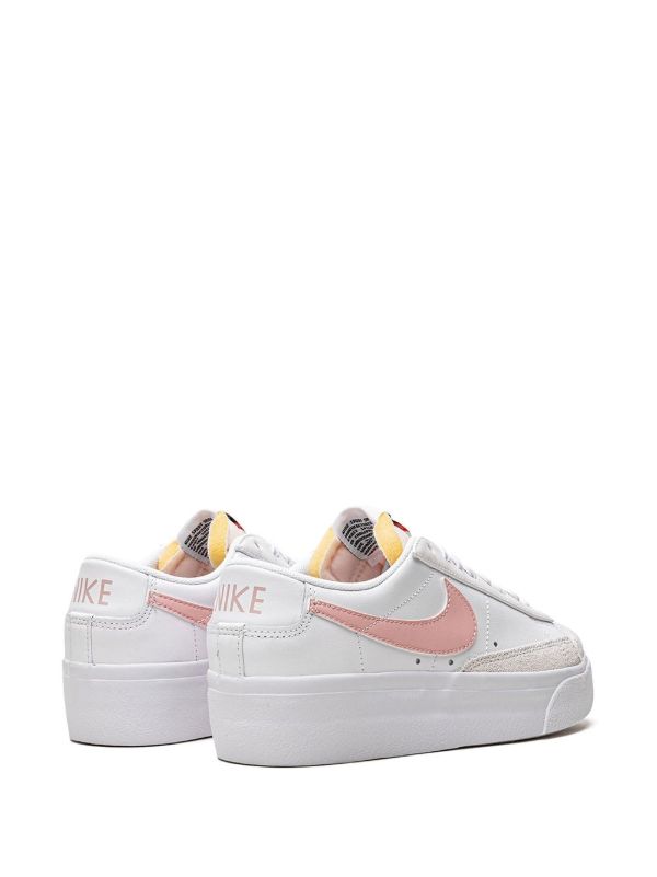 NIKE BLAZER LOW PLATFORM PINK GLAZE