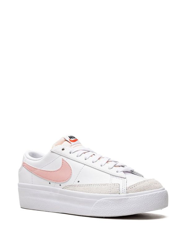 NIKE BLAZER LOW PLATFORM PINK GLAZE