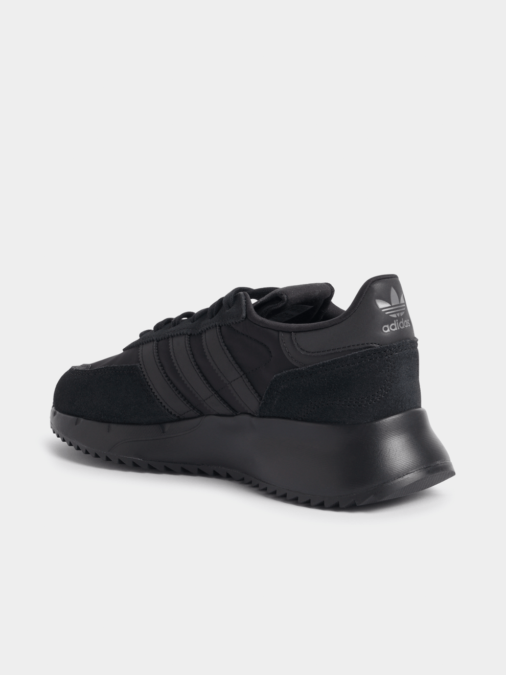 ADIDAS ORIGINAL RETROPY F2 TRAINERS BLACK