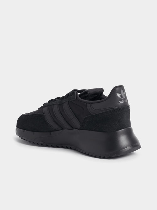 ADIDAS ORIGINAL RETROPY F2 TRAINERS BLACK