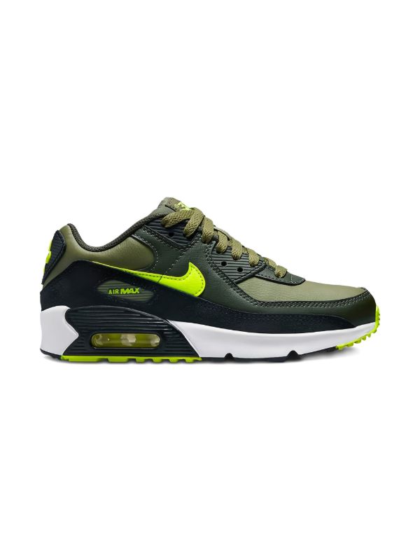 NIKE AIR MAX 90 | MEDIUM OLIVE/VOLT GREEN