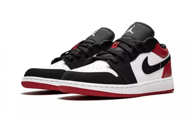 AIR JORDAN 1 LOW BRED TOE COURT ORDER