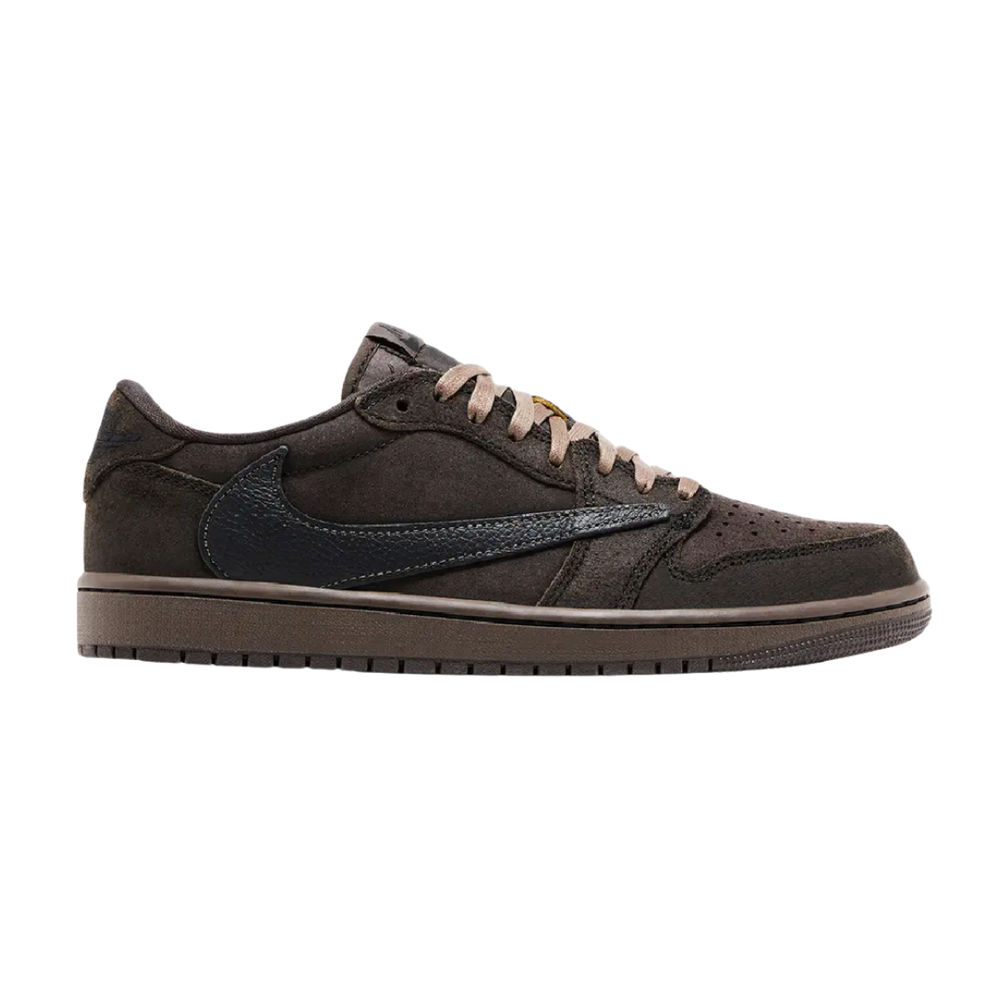 AIR JORDAN 1 LOW X TRAVIS SCOTT VELVET BROWN