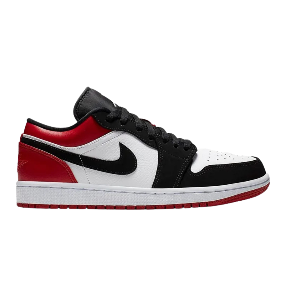AIR JORDAN 1 LOW BRED TOE COURT ORDER