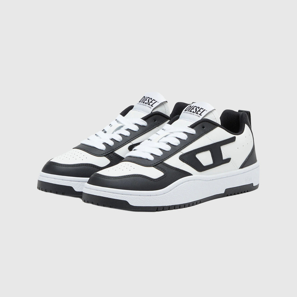 DIESEL S-UKIYO V2 LOW SNEAKERS BLACK/WHITE