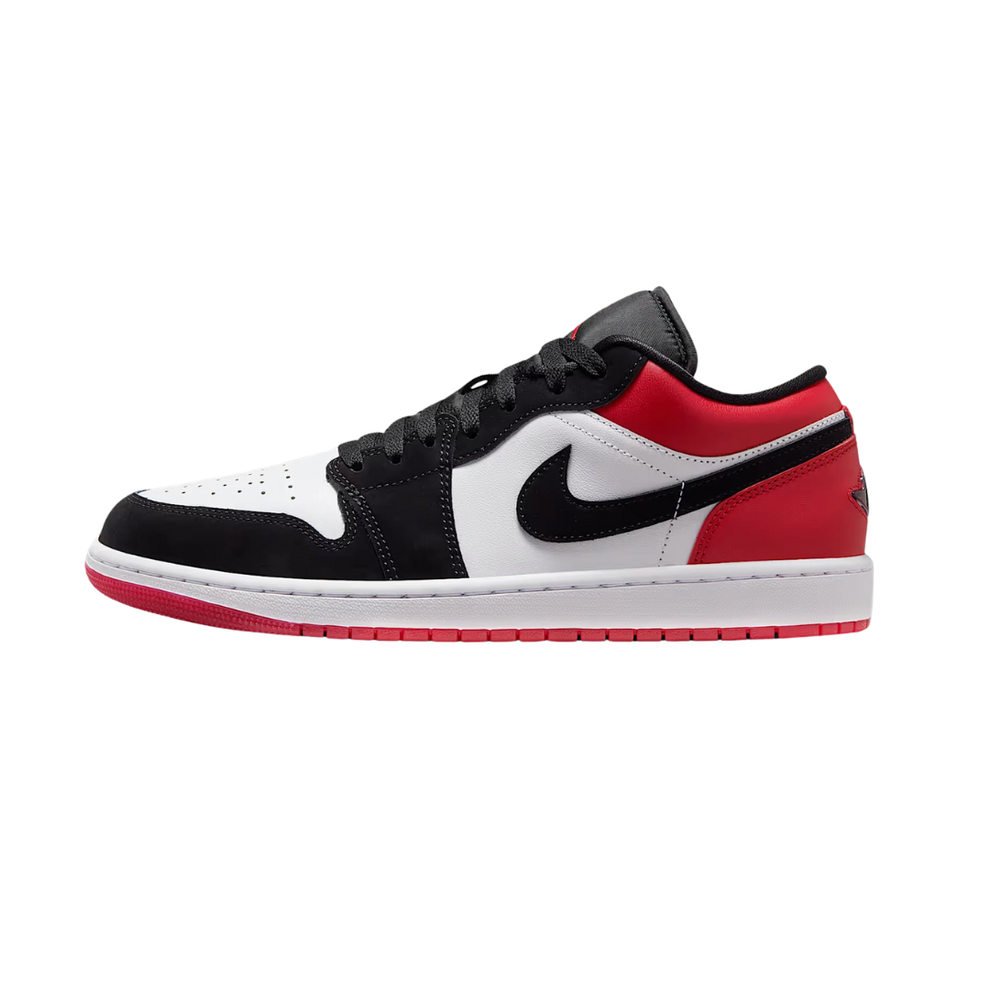 AIR JORDAN 1 LOW BRED TOE COURT ORDER