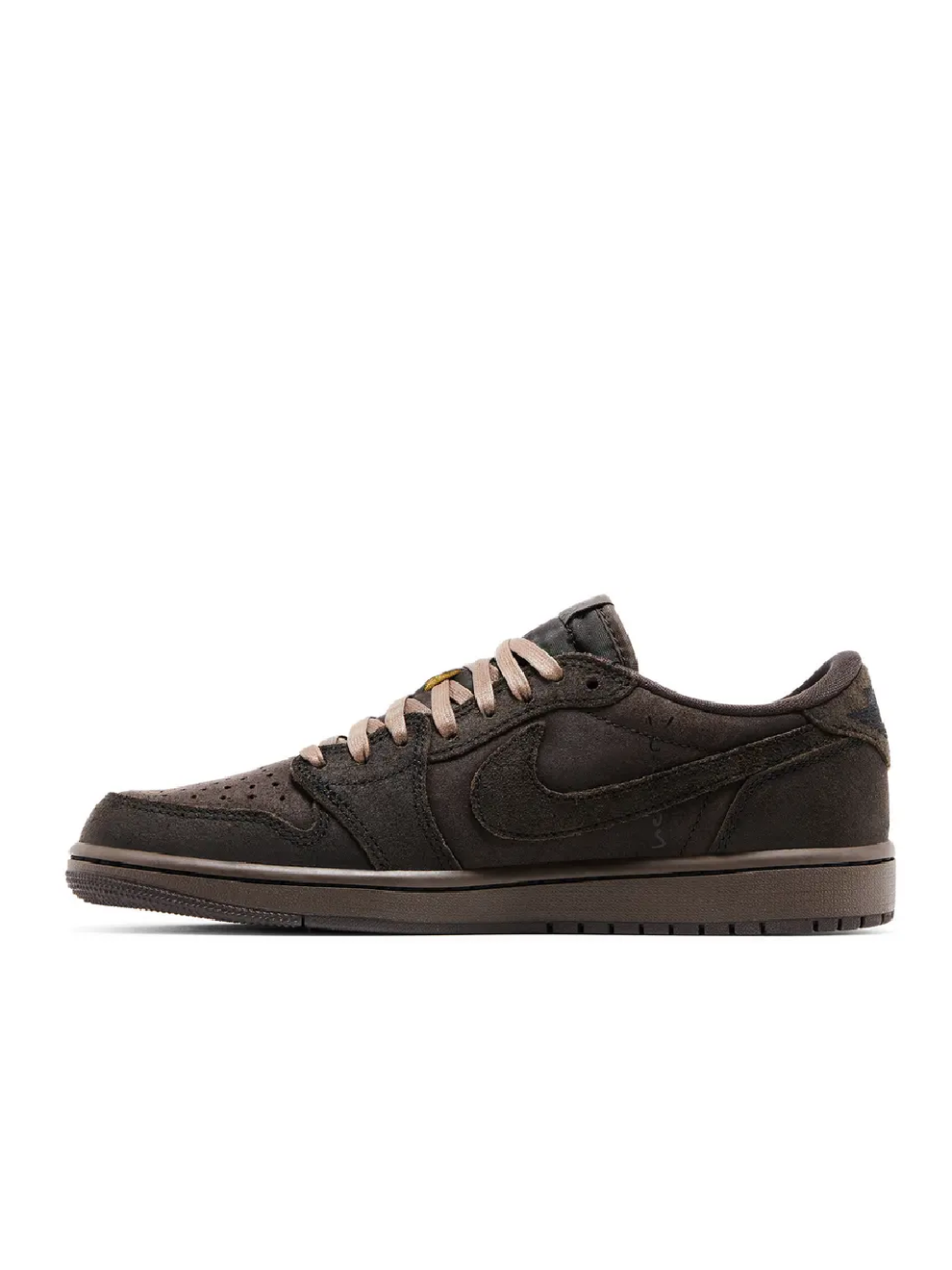 AIR JORDAN 1 LOW X TRAVIS SCOTT VELVET BROWN