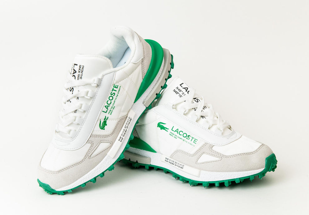 LACOSTE ELITE ACTIVE JET GREEN/WHITE