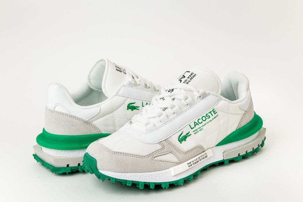 LACOSTE ELITE ACTIVE JET GREEN/WHITE