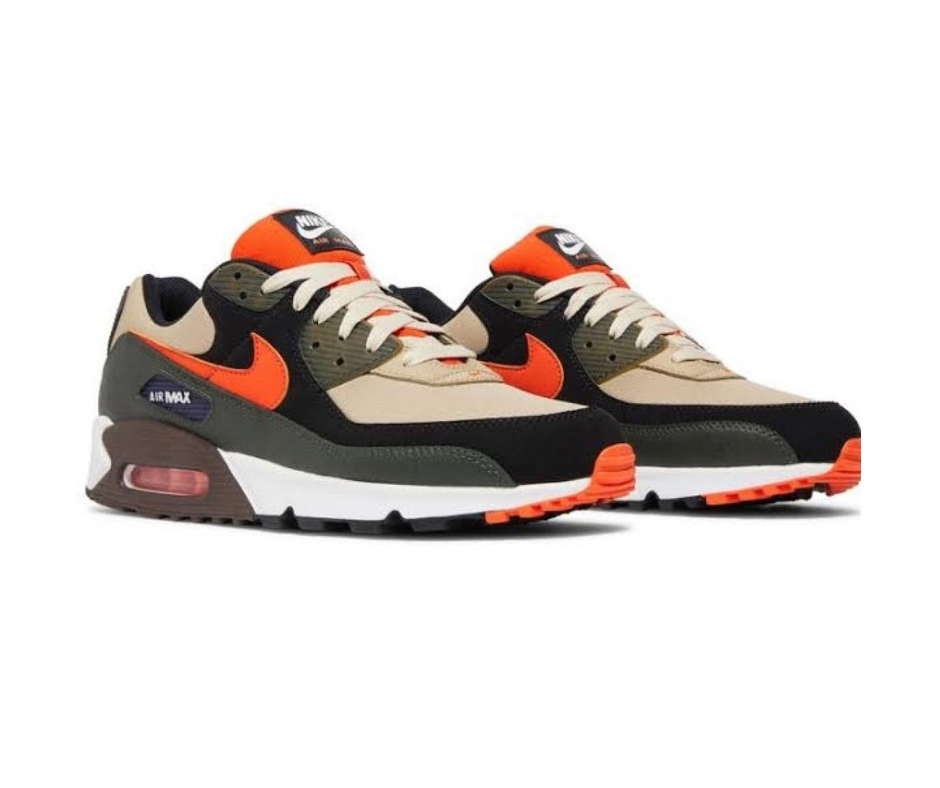 NIKE AIR MAX 90 TAN OLIVE