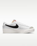 NIKE BLAZER LOW PLATFORM WHITE/BLACK