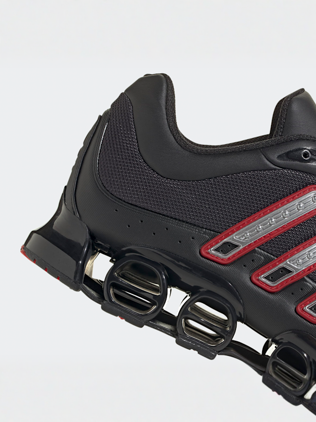 ADIDAS ORIGINALS MEN'S MEGARIDE  BLACK/RED