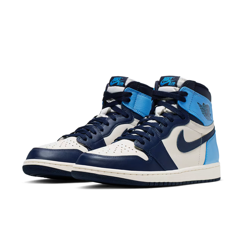 NIKE AIR JORDAN 1 RETRO HIGH OG OBSIDIAN/UNIVERSITY BLUE