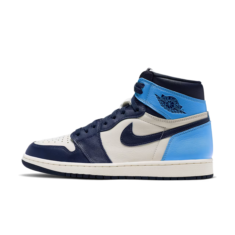 NIKE AIR JORDAN 1 RETRO HIGH OG OBSIDIAN/UNIVERSITY BLUE