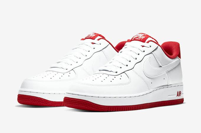 NIKE AIR FORCE 1 LOW UNIVERSITY RED