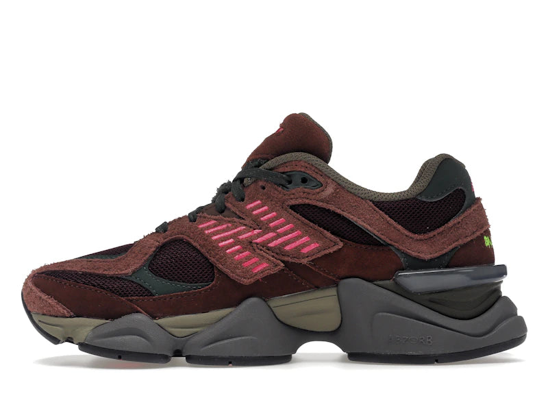NEW BALANCE 9060 RICH OAK BURGUNDY