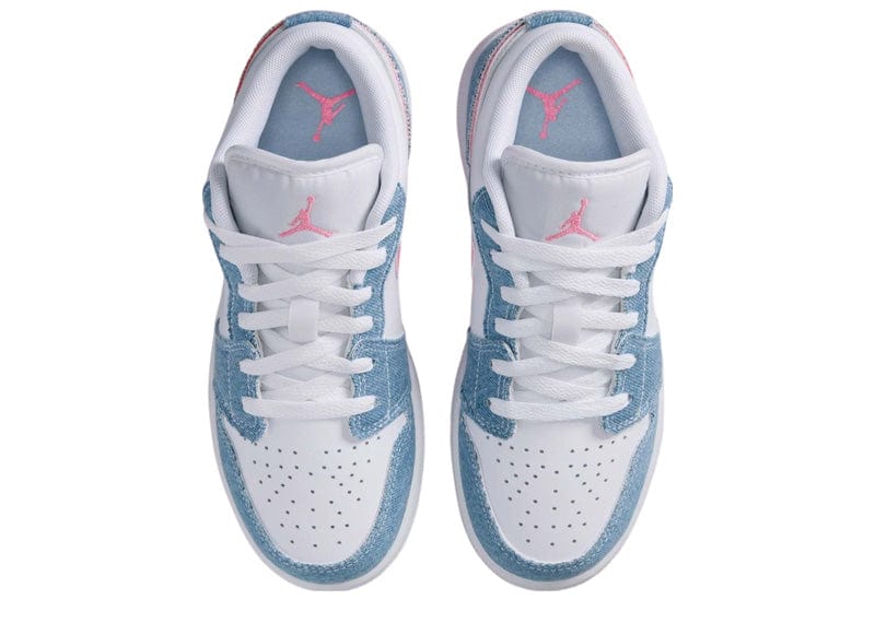 NIKE AIR JORDAN 1 LOW SE DENIM SEQUIN GS - COURT ORDER