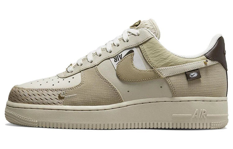 NIKE AIR FORCE 1 LOW TAN BLING