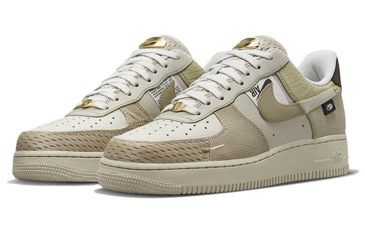 NIKE AIR FORCE 1 LOW TAN BLING